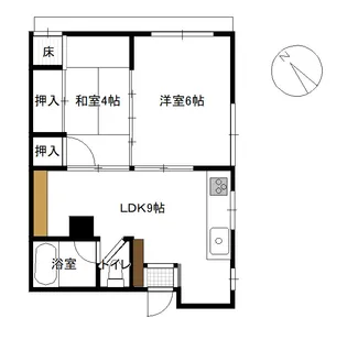 モカビル【3階】の間取り