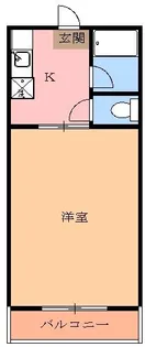 ベルビーハイツ【3階】の間取り