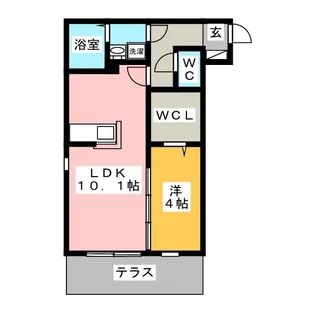 Vieuno未来【1階】の間取り