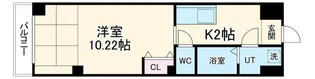 朱雀館【2階】の間取り