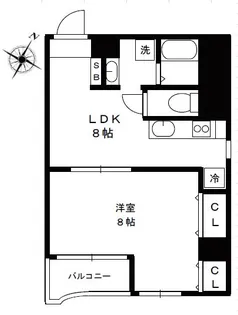 ジェイグランデIII【4階】の間取り
