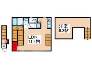 LOFT6【2階】の間取り
