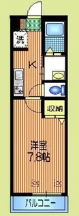 セレーナ経堂【1階】の間取り