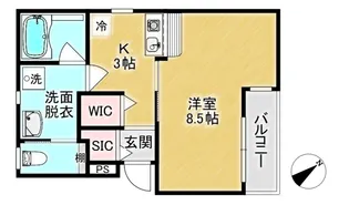 BLANC EST【3階】の間取り