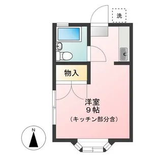 エクセレント【1階】の間取り