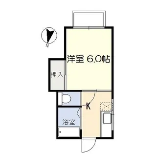 亀岡ハイツ【2階】の間取り