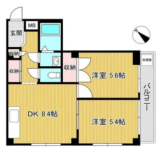 ハイツクボタ【3階】の間取り