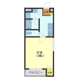 エセス【1階】の間取り