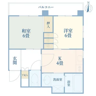 ルーネット久が原【3階】の間取り