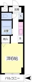 アクシスオオスミ【2階】の間取り