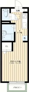 グランシード宮前【1階】の間取り