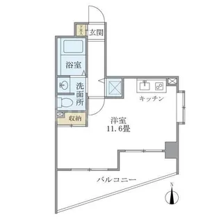 ドミール平和台【3階】の間取り