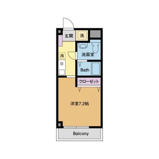 ヒルトップマンション【2階】の間取り