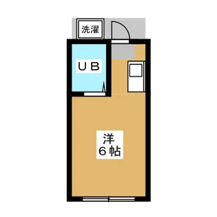 ハイツトビサン【1階】の間取り