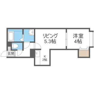 カーサ・ノベーナ【3階】の間取り