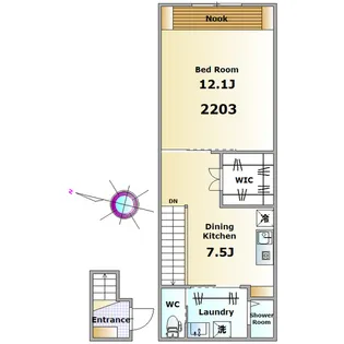 MyHome RELAXA (マイホームリラクサ)【2階】の間取り