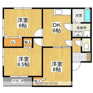 グリーンハイツ【1階】の間取り