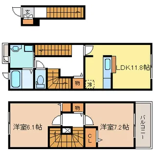 グラシエルの間取り