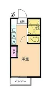 カフー茅ヶ崎【1階】の間取り