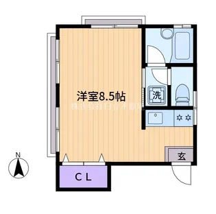 堀内荘【2階】の間取り