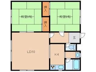 グランドハイツ【2階】の間取り