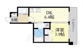スプランディッド安土町【10階】の間取り