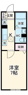 セナリオフォルム幕張本郷I【1階】の間取り