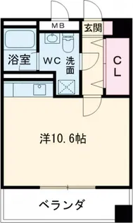 E.POPULAR【8階】の間取り