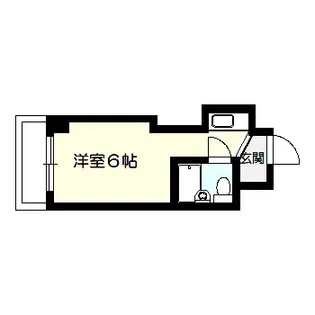 山形セントラルコーポ【5階】の間取り