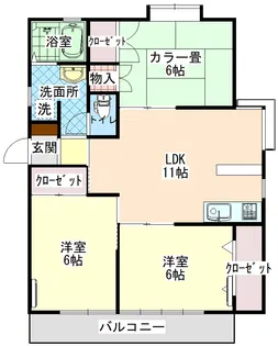 アーバンライフ【2階】の間取り