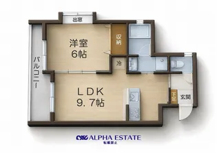 D’abord Hana【5階】の間取り