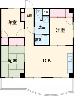 アビタシオンK【5階】の間取り