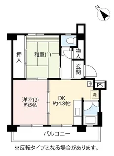 UR神代【2階】の間取り