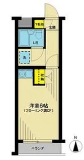 サンライズ【2階】の間取り