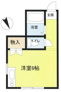 ハイムペタルマ【2階】の間取り
