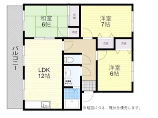 WINDOM実相寺A【2階】の間取り