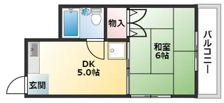 スリーゼ牛田【3階】の間取り
