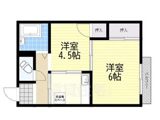 ふか喜マンション【2階】の間取り