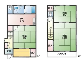 兵庫県神戸市長田区若松町10【一戸建】の間取り