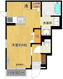 YuRa Espoir【1階】の間取り