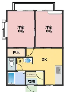 サンライフドリーム【1階】の間取り
