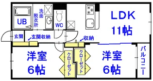 Milford Sound【2階】の間取り