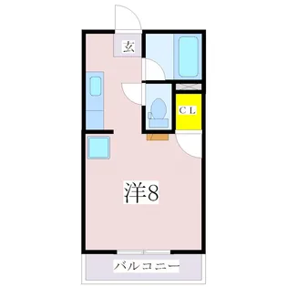 鹿児島県鹿児島市宇宿1【マンション】の間取り