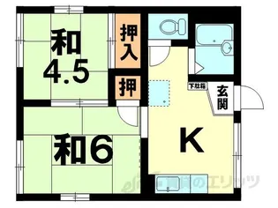 どんぐりハウス【2階】の間取り