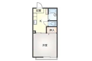 ハイツKAZ【2階】の間取り