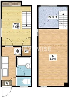 コーポエクセル【1階】の間取り