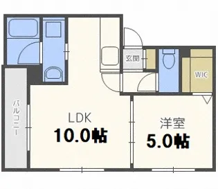 E・FRONT(イーフロント)【2階】の間取り