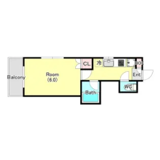 ロワール成瀬【2階】の間取り