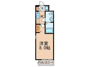 ウインズコ-ト西緑丘【1階】の間取り