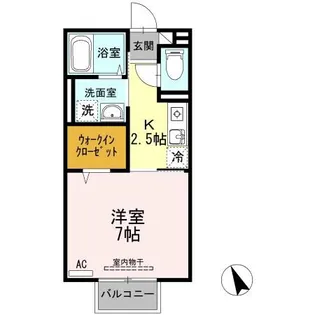 サン ガーデン【2階】の間取り
